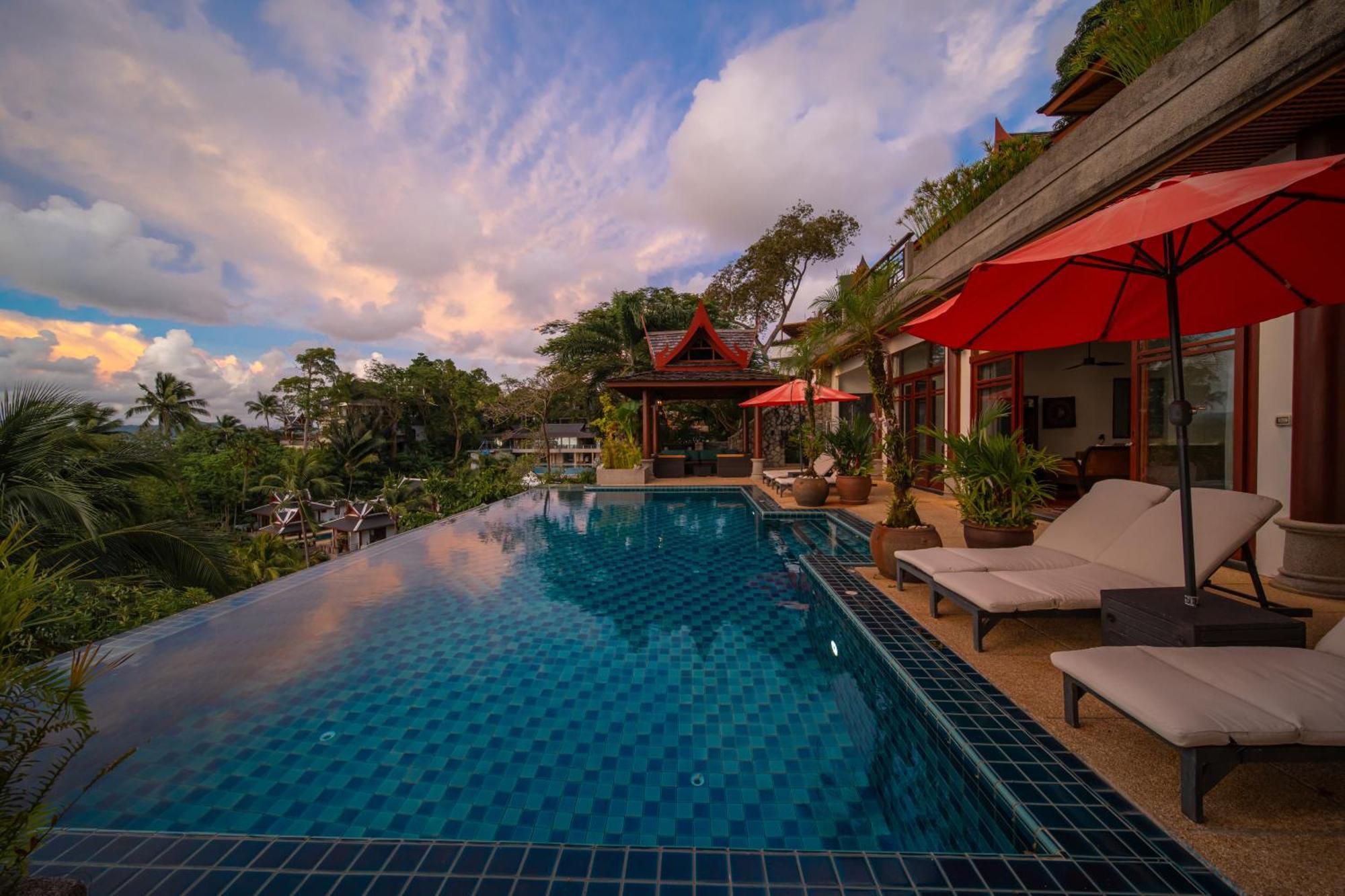 Surin Luxurious 6Br Private Swimming Pool Stunning Sunset Villa Phuket Exterior foto