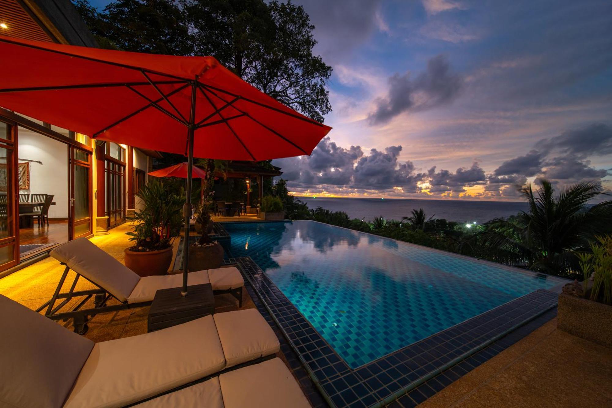 Surin Luxurious 6Br Private Swimming Pool Stunning Sunset Villa Phuket Exterior foto