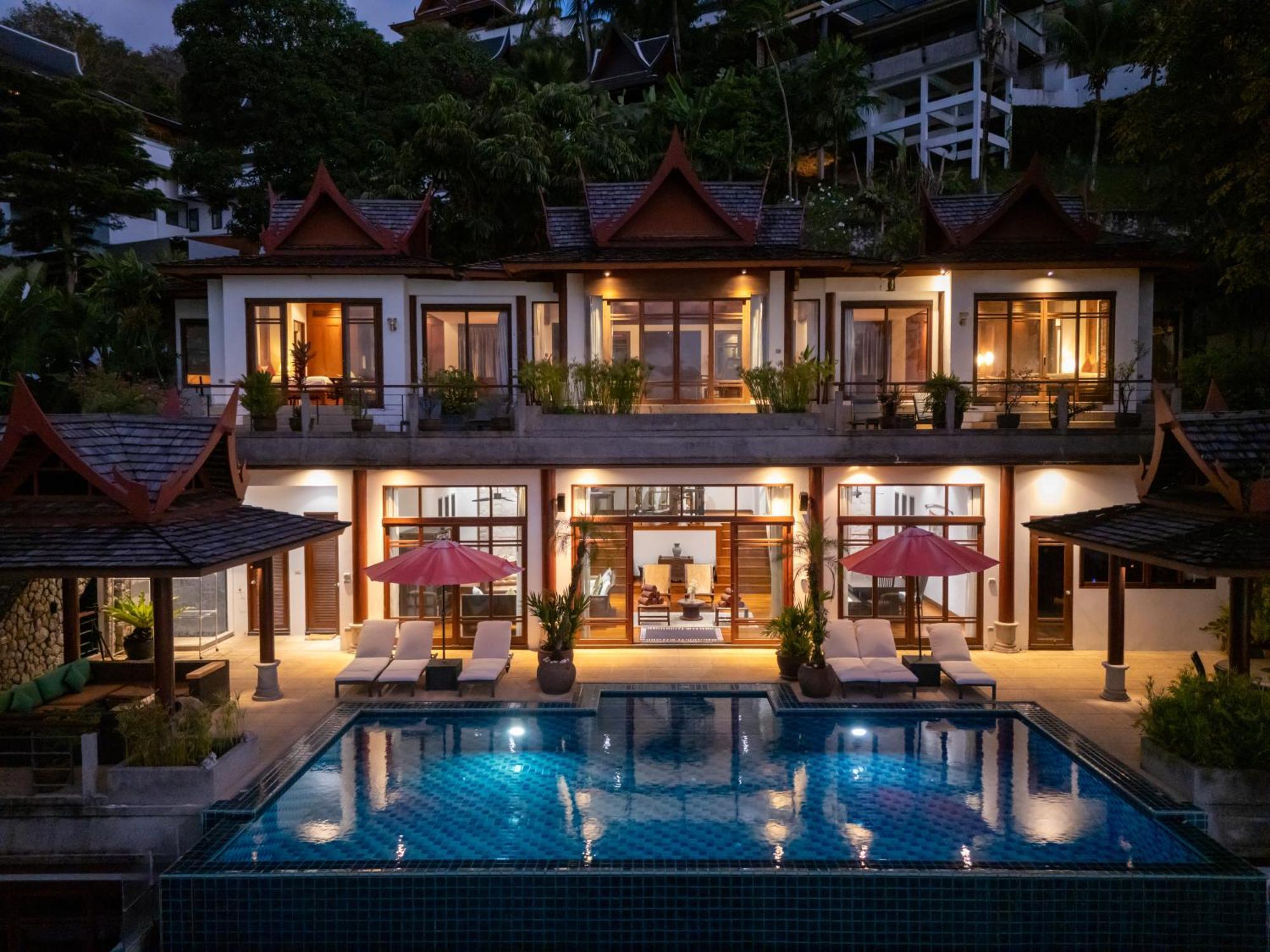 Surin Luxurious 6Br Private Swimming Pool Stunning Sunset Villa Phuket Exterior foto