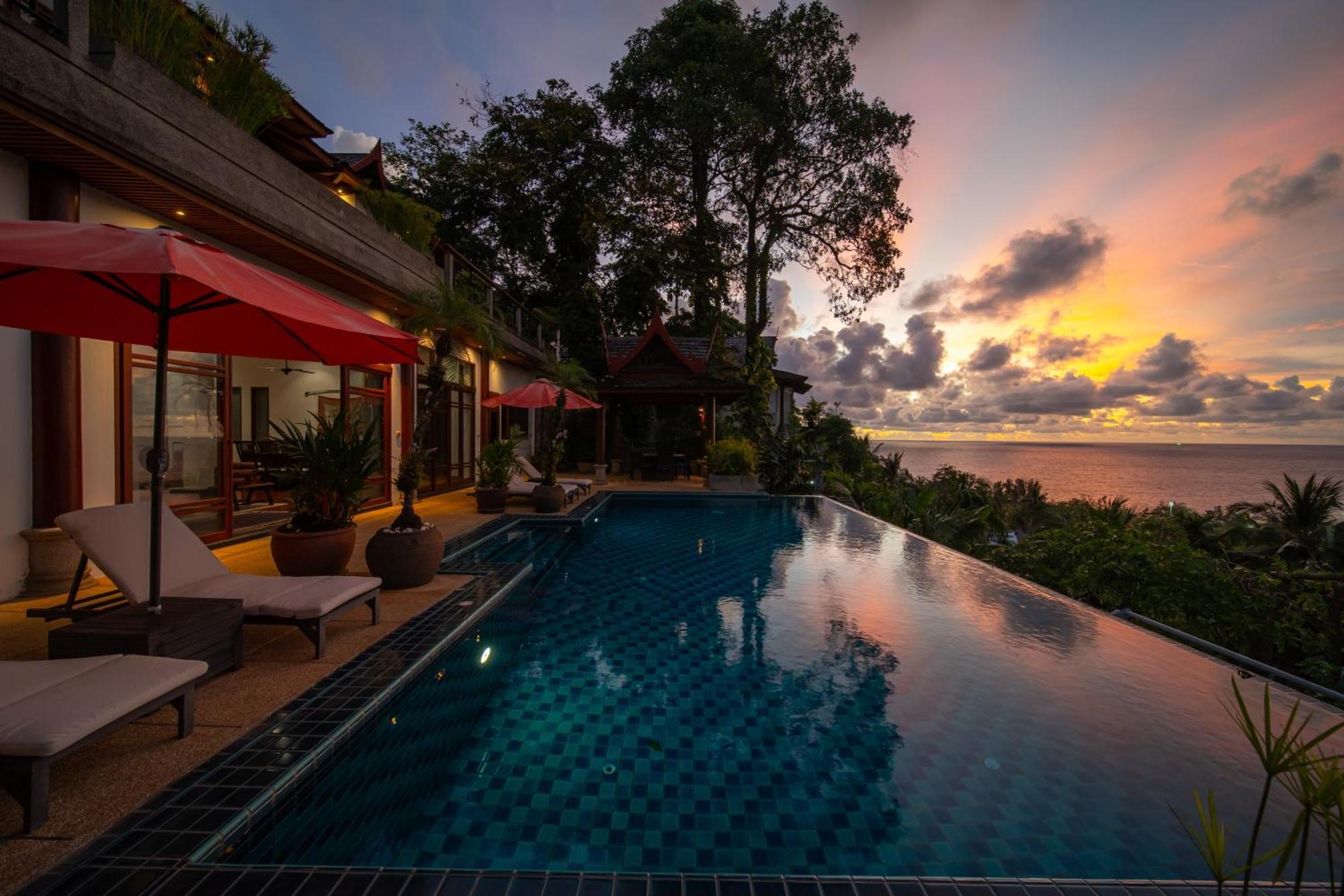 Surin Luxurious 6Br Private Swimming Pool Stunning Sunset Villa Phuket Exterior foto