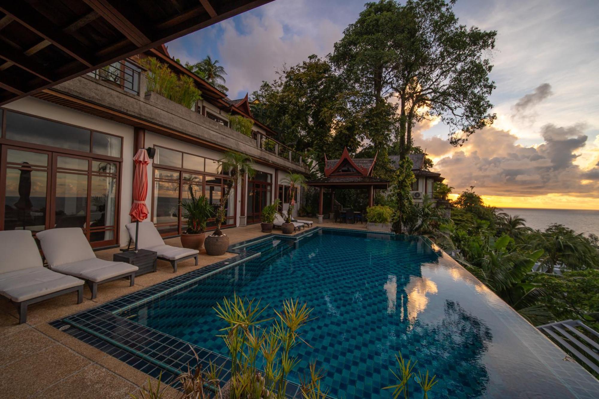 Surin Luxurious 6Br Private Swimming Pool Stunning Sunset Villa Phuket Exterior foto