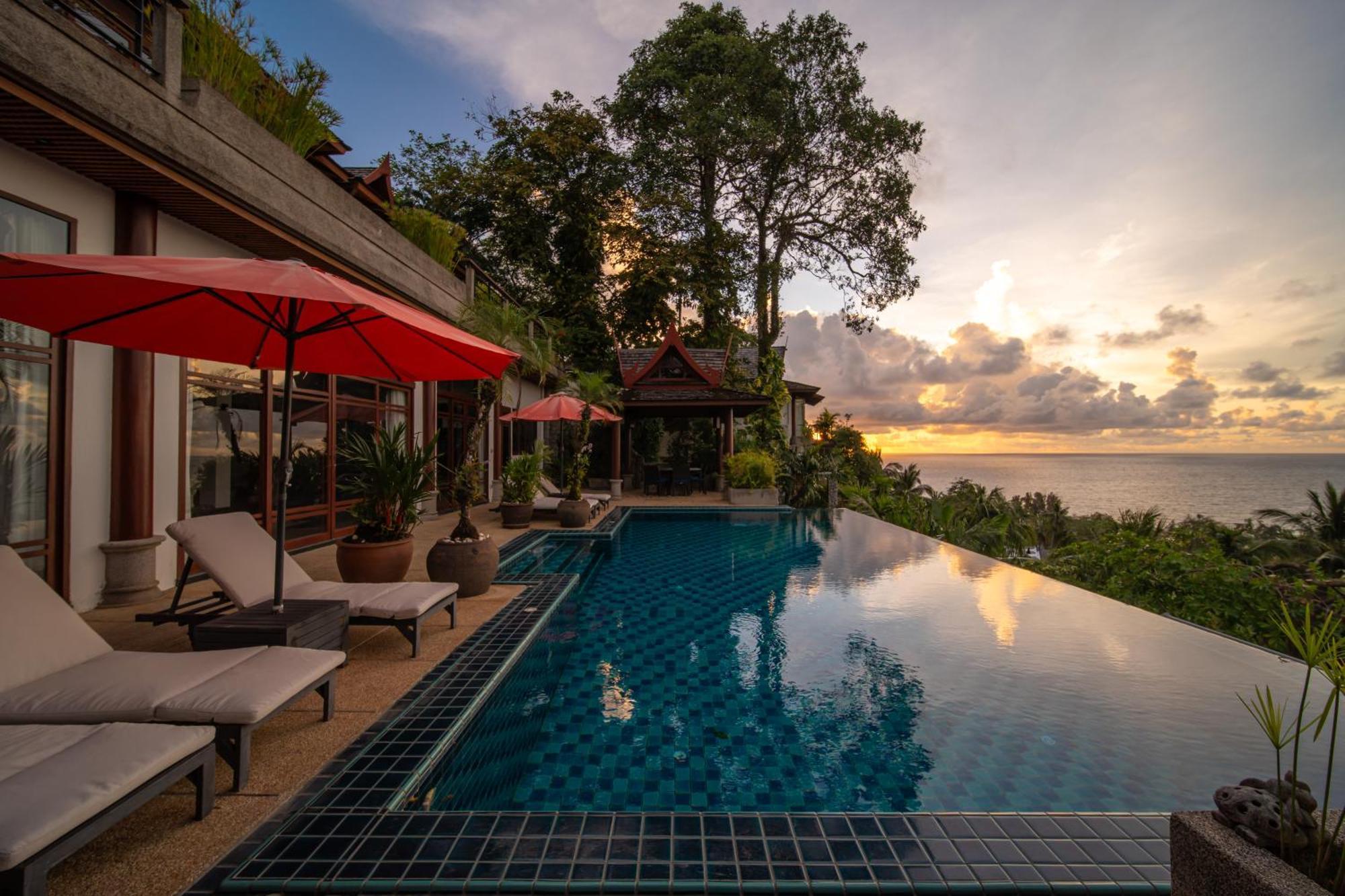 Surin Luxurious 6Br Private Swimming Pool Stunning Sunset Villa Phuket Exterior foto